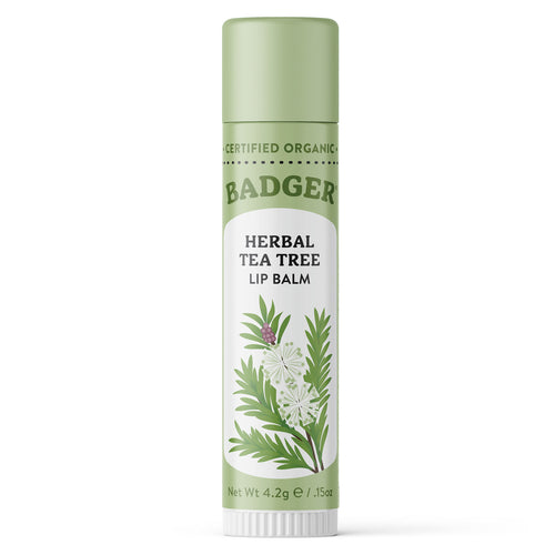 organic lip balm tea tree