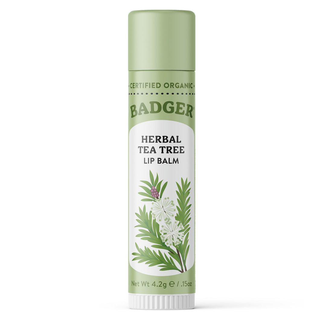 organic lip balm tea tree